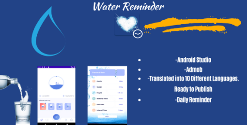 Water Reminder with AdMob