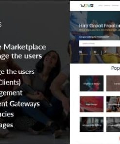 Wave - Powerful Freelance Marketplace System with ability to change the Users