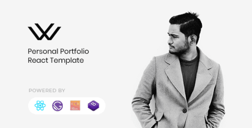 Waxon - Personal Portfolio React Template