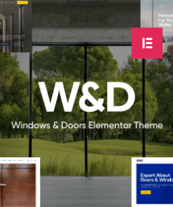 W&D - Windows & Doors Company WordPress Theme