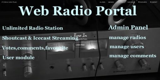 Web Radio Portal