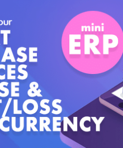 WEBLOOK MINI ERP System - Export, Purchase, Invoices, Expense, Bank & Cash, Profit/Loss