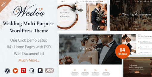 WedCo - Wedding Multi Purpose WordPress Theme