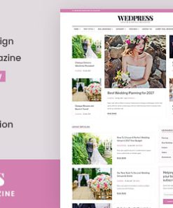 WedPress - Wedding & Betrothal & Married WordPress Theme