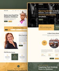 Weestand – Charity Fundraising WordPress Theme