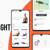 Weight Gain for Men -Flutter - Android & iOS App -Workout App - Fitness App