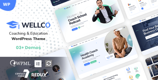 Wellco - Coach Online Courses WordPress