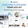 Wellco - Coaching & Speaker Elementor Template Kit
