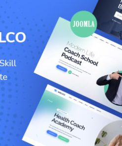 Wellco - Life Coach and Online Courses Joomla 4 Template