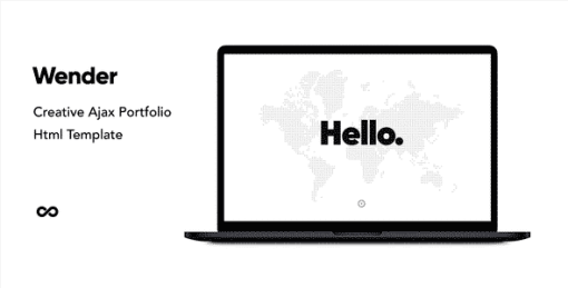 Wender - Creative Portfolio Ajax Template