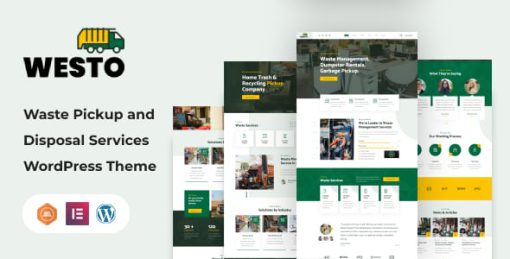 Westo - Disposal Services WordPress Theme