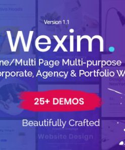 Wexim - Creative WordPress Theme