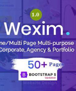 Wexim - One Page Parallax Drupal Theme