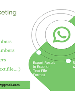 WhatsApp Marketing Generator & Scraper & Checker & Sender