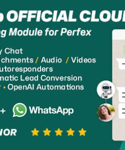 WhatsApp Official Cloud API Chat & Marketing module for Perfex CRM