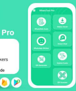 WhatsApp Tools Pro - (For WhatsApp & WhatsApp Business) - DM - Stylish Fonts - QR Generator, Scaner