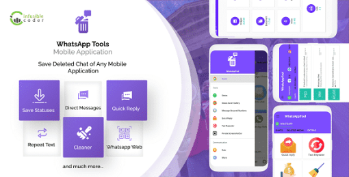 WhatsAppTool: View Deleted Messages(All social media networks) & Auto Replyer