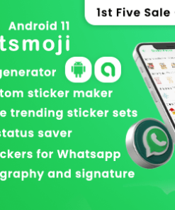 Whatsmoji - Sticker Maker and Status Saver (Android 11 Supported)