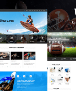 Whistle - Sports Club WordPress