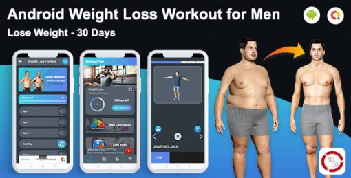 Wight Loss Workout & Fitness For Men(30 days Workout Plan)