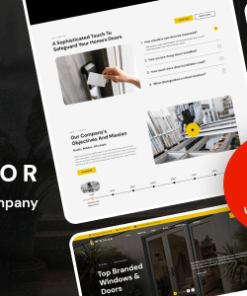 Windoor - Doors & Windows Company WordPress Theme