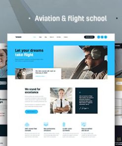 Winger - Aviation & Flight School WordPress Theme