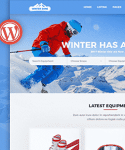 WinterZone – Ski & Winter Sports WordPress Theme