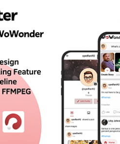 WoFlutter - Flutter App for WoWonder