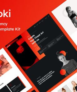 Woki - Creative Agency Elementor Template Kit