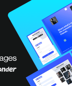 Wonderful - The Ultimate Welcome Page Themes For WoWonder