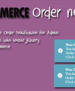 Woo Order Notification (WordPress Plugin)