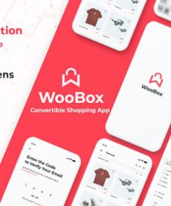 WooBox - WooCommerce iOS App  E-commerce Full Mobile App + Swift 4