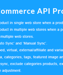 WooCommerce API Product Sync with Multiple WooCommerce Stores (Shops)