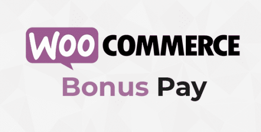 WooCommerce Bonus Pay