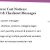WooCommerce Cart Notices: Custom Cart & Checkout Messages