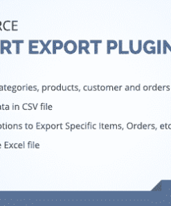 Woocommerce csv import export plugin - orders, customers, products