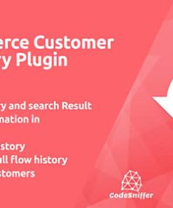 WooCommerce Customer History Plugin