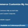 WooCommerce Customize My Account Pro