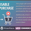 Woocommerce Disable Repeat Purchase