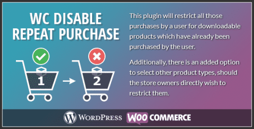 Woocommerce Disable Repeat Purchase