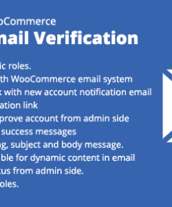 WooCommerce Email Verification