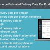 Woocommerce Estimated Delivery Date Per Product