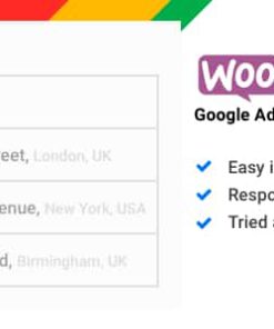 WooCommerce Google Address Auto Complete