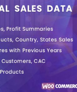 WooCommerce Historical Sales Data Analysis