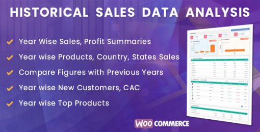 WooCommerce Historical Sales Data Analysis