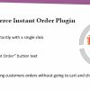 WooCommerce Instant Order Plugin - The Quickest Checkout System Ever