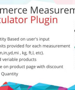 WooCommerce Measurement Price Calculator Plugin