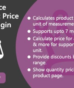 WooCommerce Measurement Price Calculator - Price Per Unit Plugin