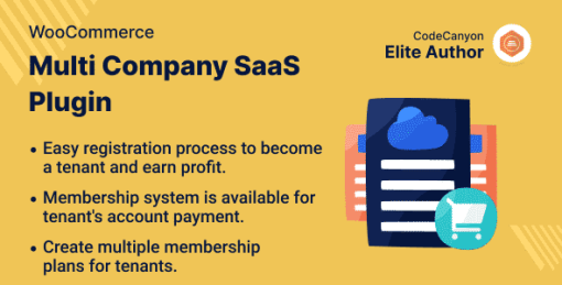 WooCommerce Multi Company SaaS Plugin