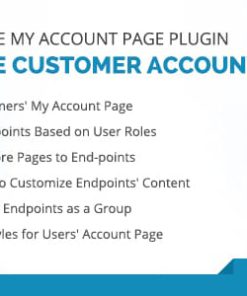 WooCommerce My Account Page Plugin, Edit & Customize Account Page